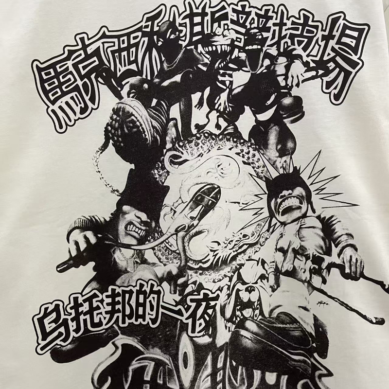 Cactus Jack Tee - Amerykańska koszulka męska z krótkim rękawem,