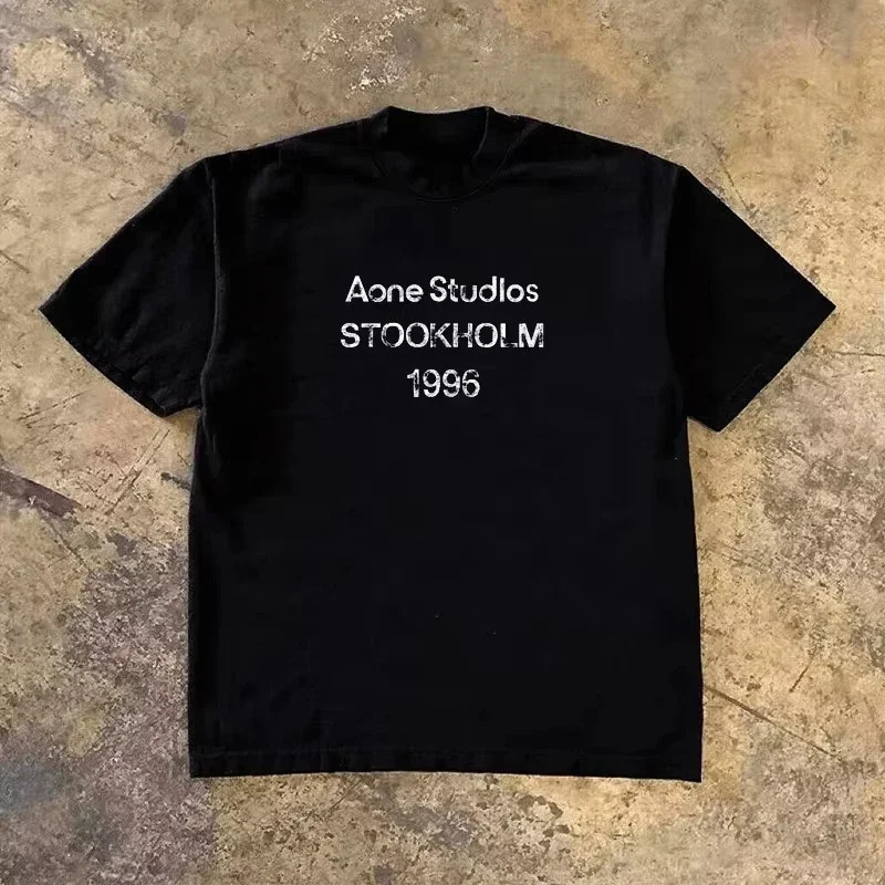 Streetwear Brand With A Logo - Klasyczne logo STOCKHOLM 1996 Wyblakły luksusowy