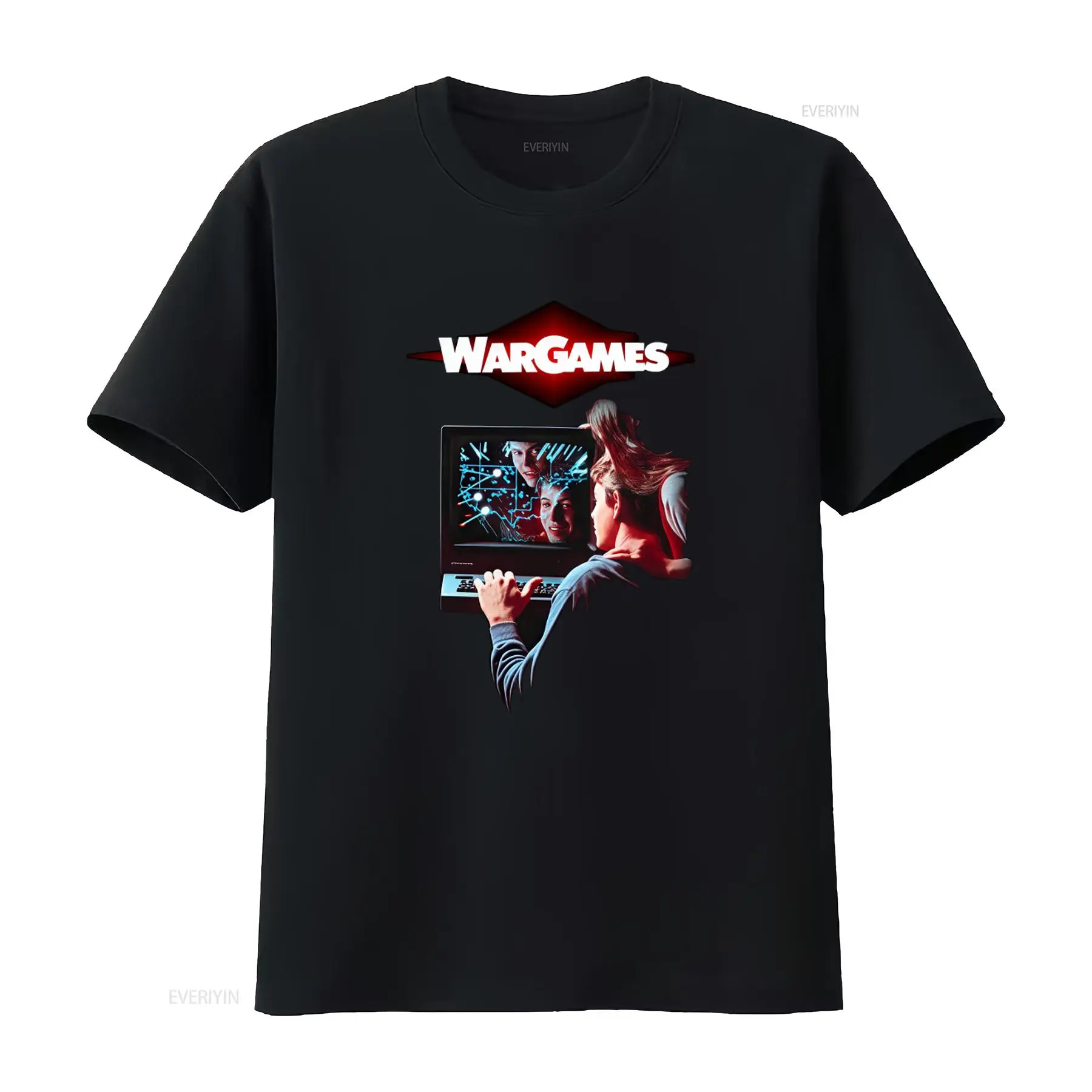Streetwear Brand Graphic Designer - Koszulka WarGames Cult Movie z motywem