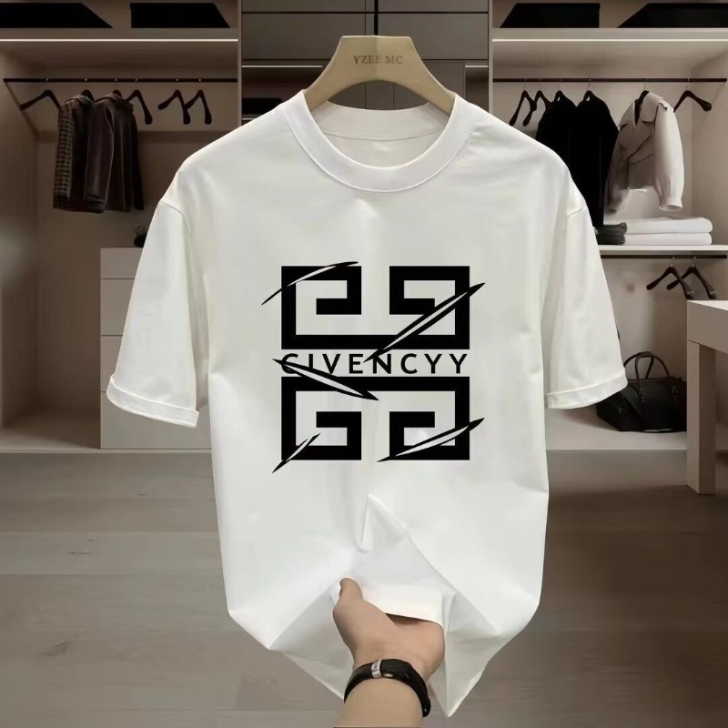 Streetwear Brand With A Logo - Męska koszulka z nadrukiem logo marki