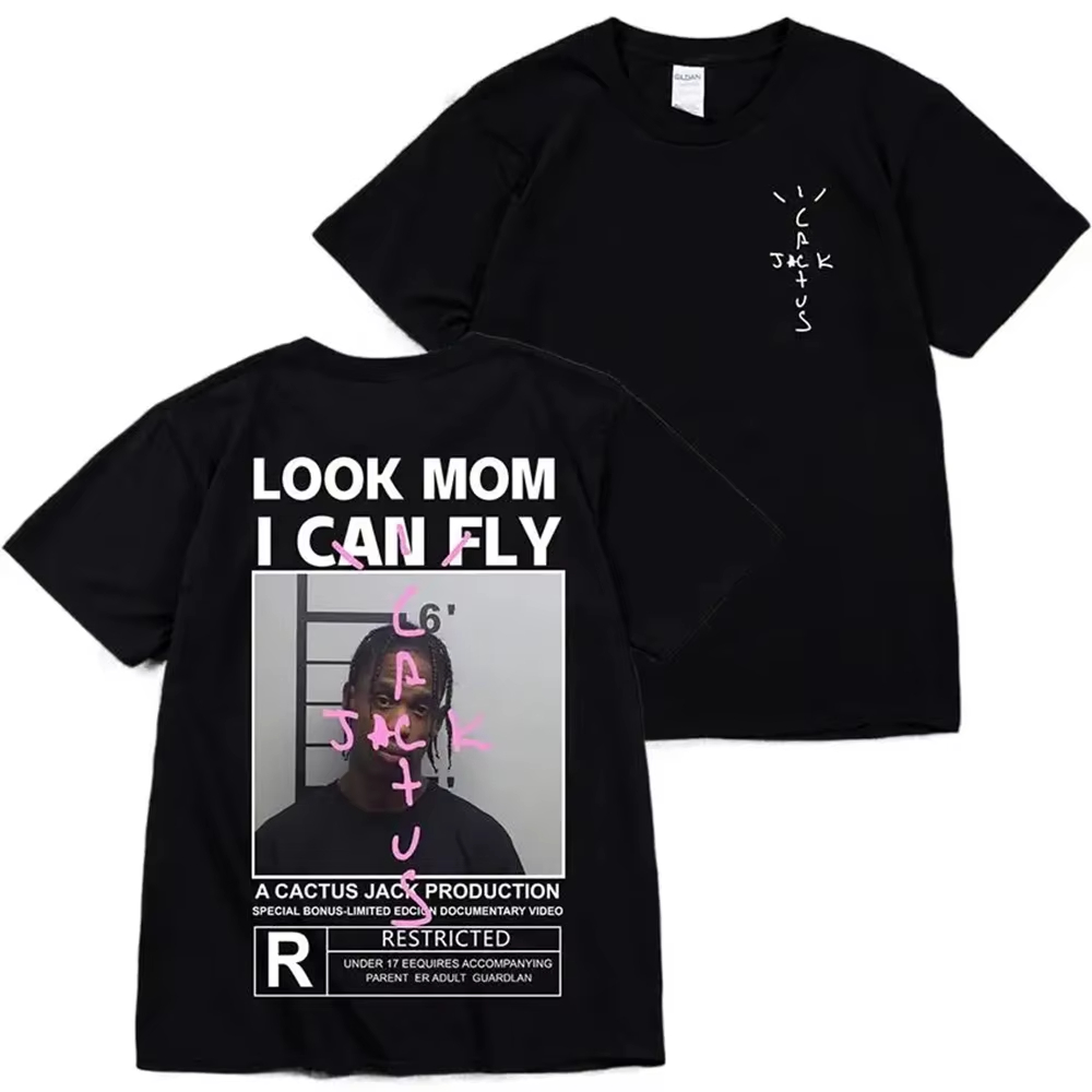 Cactus Jack Tee - Koszulka Cactus Jack, wysokiej jakości bawełna,